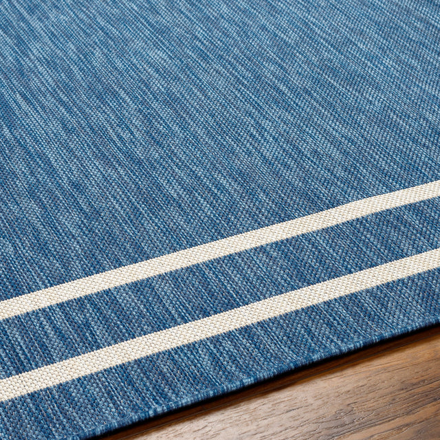 Surya Ravello Rvl-2339 Denim, Dark Blue, Ivory, Light Beige Rug.