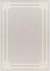 Surya Ravello Rvl-2340 Light Gray, Charcoal, Ivory, Light Beige Rug.