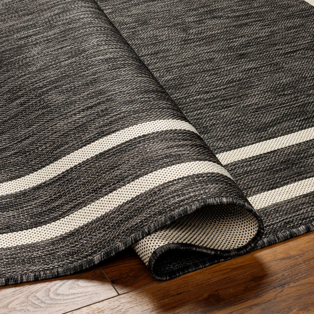 Surya Ravello Rvl-2341 Light Gray, Black, Ivory, Light Beige Rug.