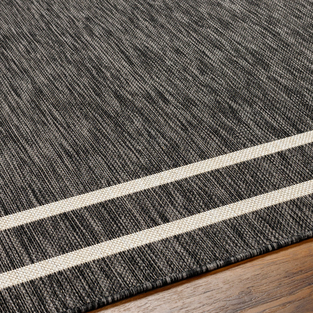 Surya Ravello Rvl-2341 Light Gray, Black, Ivory, Light Beige Rug.