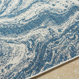 Surya Ravello Rvl-2342 Denim, Ivory, Light Beige Rug.
