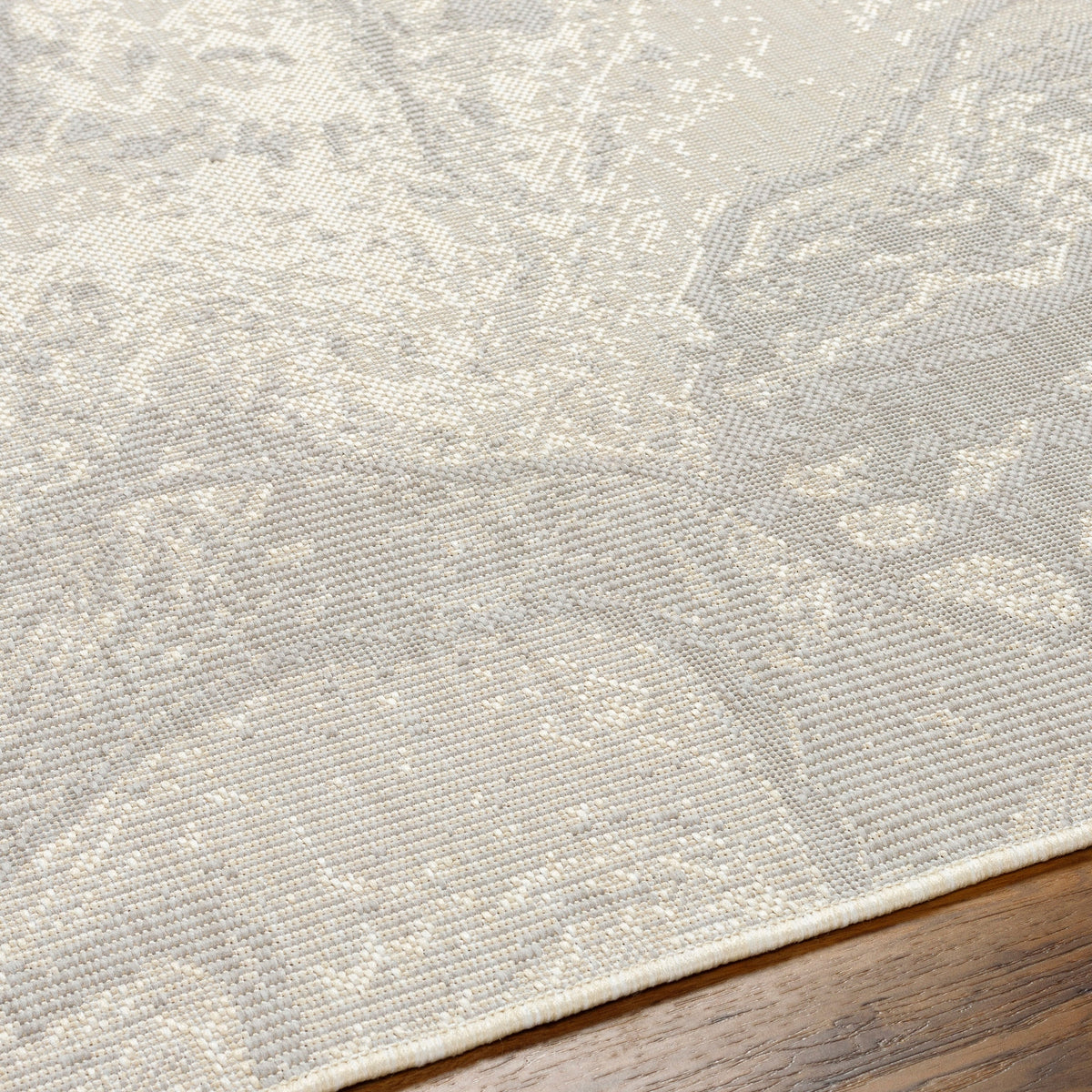 Surya Ravello Rvl-2343 Light Gray, Charcoal, Ivory, Light Beige Rug.