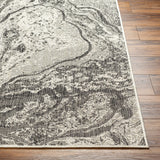 Surya Ravello Rvl-2344 Light Gray, Black, Ivory, Light Beige Rug.