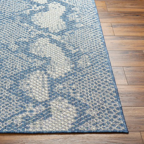 Surya Ravello Rvl-2345 Denim, Dark Blue, Ivory, Light Beige Rug.