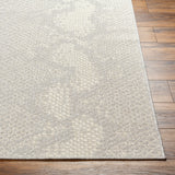 Surya Ravello Rvl-2346 Light Gray, Charcoal, Ivory, Light Beige Rug.