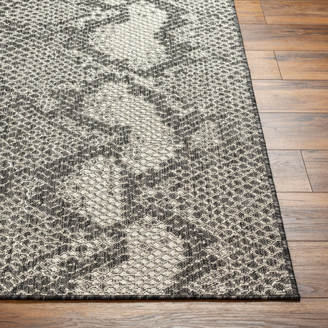 Surya Ravello Rvl-2347 Light Gray, Black, Ivory, Light Beige Rug.