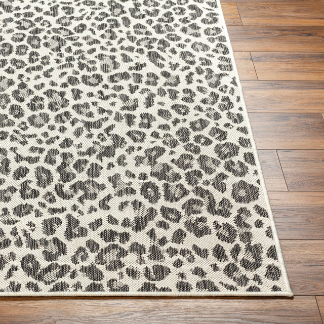 Surya Ravello Rvl-2350 Light Gray, Black, Ivory, Light Beige Rug.