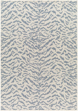Surya Ravello Rvl-2351 Ivory, Light Beige, Denim, Dark Blue Rug.