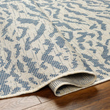 Surya Ravello Rvl-2351 Ivory, Light Beige, Denim, Dark Blue Rug.