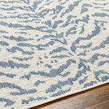 Surya Ravello Rvl-2351 Ivory, Light Beige, Denim, Dark Blue Rug.