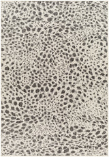 Surya Ravello Rvl-2356 Ivory, Light Beige, Light Gray, Black Rug.