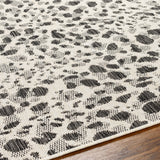 Surya Ravello Rvl-2356 Ivory, Light Beige, Light Gray, Black Rug.