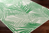 Surya Ravello Rvl-2359 Grass Green, Medium Green, Ivory, Light Beige Rug.
