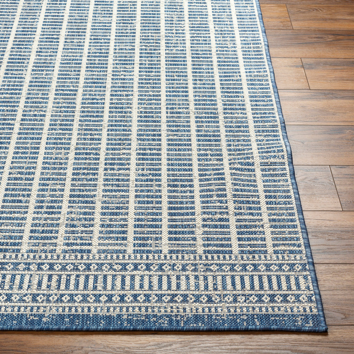 Surya Ravello Rvl-2360 Denim, Dark Blue, Ivory, Light Beige Rug.