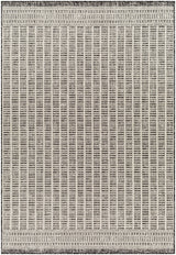Surya Ravello Rvl-2362 Light Gray, Black, Ivory, Light Beige Rug.
