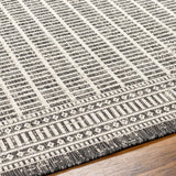 Surya Ravello Rvl-2362 Light Gray, Black, Ivory, Light Beige Rug.
