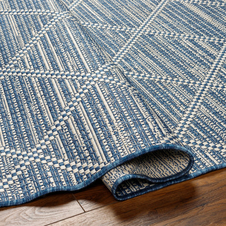 Surya Ravello Rvl-2363 Denim, Dark Blue, Ivory, Light Beige Rug.