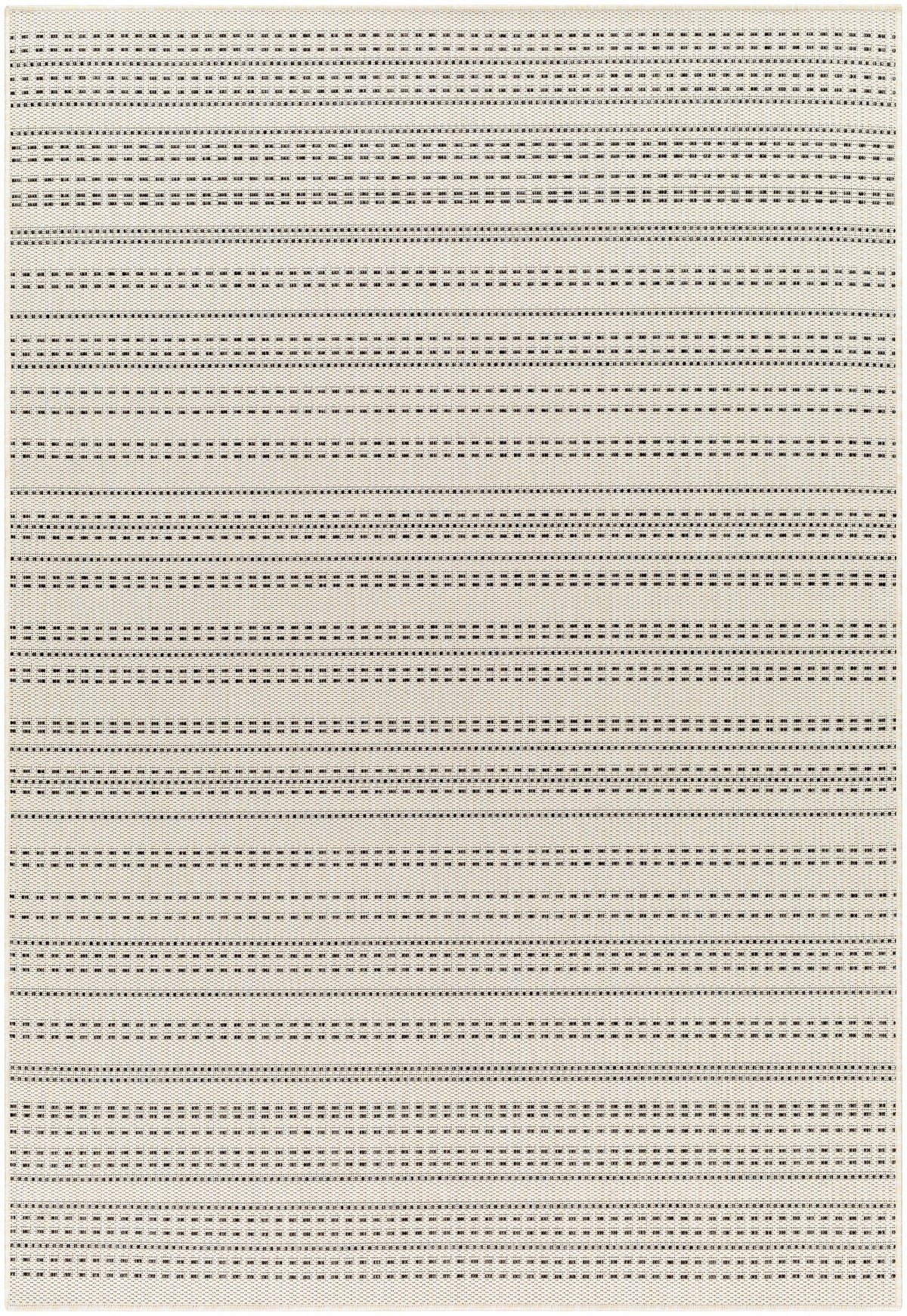 Surya Ravello Rvl-2368 Ivory, Light Beige, Light Gray, Black Rug.