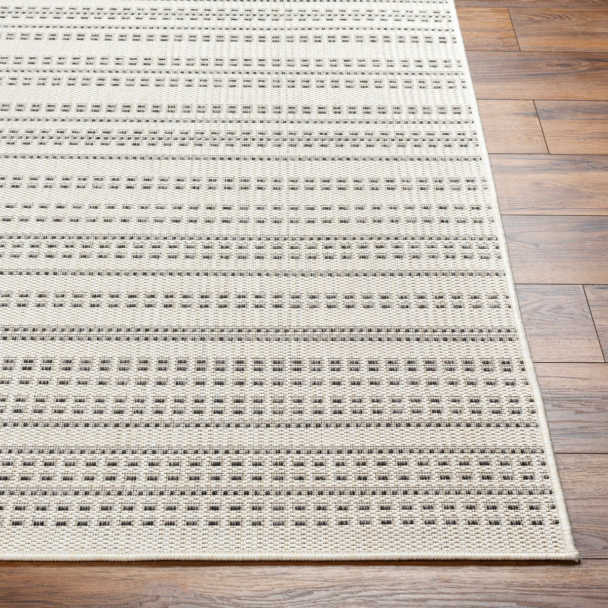 Surya Ravello Rvl-2368 Ivory, Light Beige, Light Gray, Black Rug.