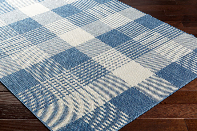 Surya Ravello Rvl-2369 Denim, Dark Blue, Ivory, Light Beige Rug.