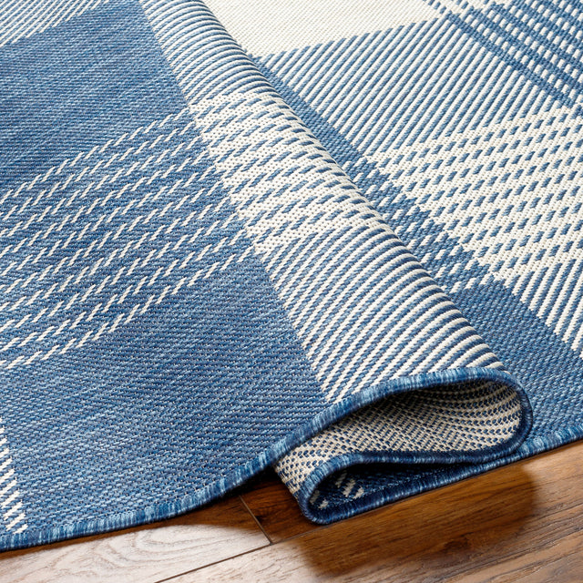 Surya Ravello Rvl-2369 Denim, Dark Blue, Ivory, Light Beige Rug.