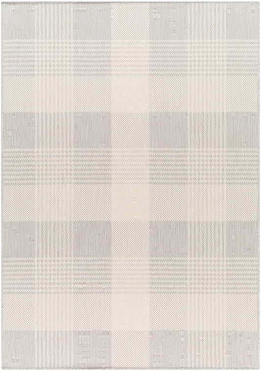 Surya Ravello Rvl-2370 Light Gray, Charcoal, Ivory, Light Beige Area Rug