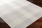 Surya Ravello Rvl-2370 Light Gray, Charcoal, Ivory, Light Beige Rug.