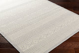 Surya Ravello Rvl-2373 Light Gray, Charcoal, Ivory, Light Beige Rug.