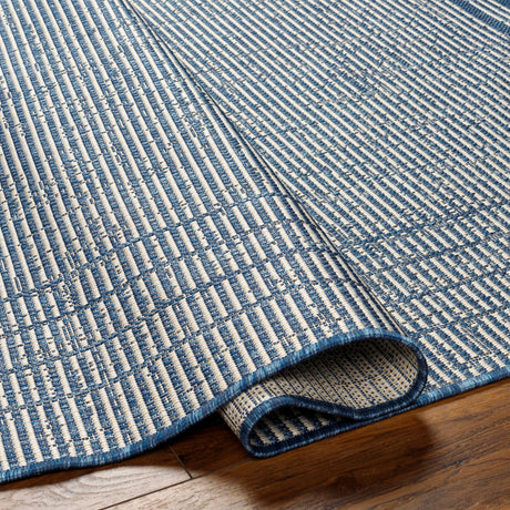 Surya Ravello Rvl-2375 Denim, Dark Blue, Ivory, Light Beige Rug.