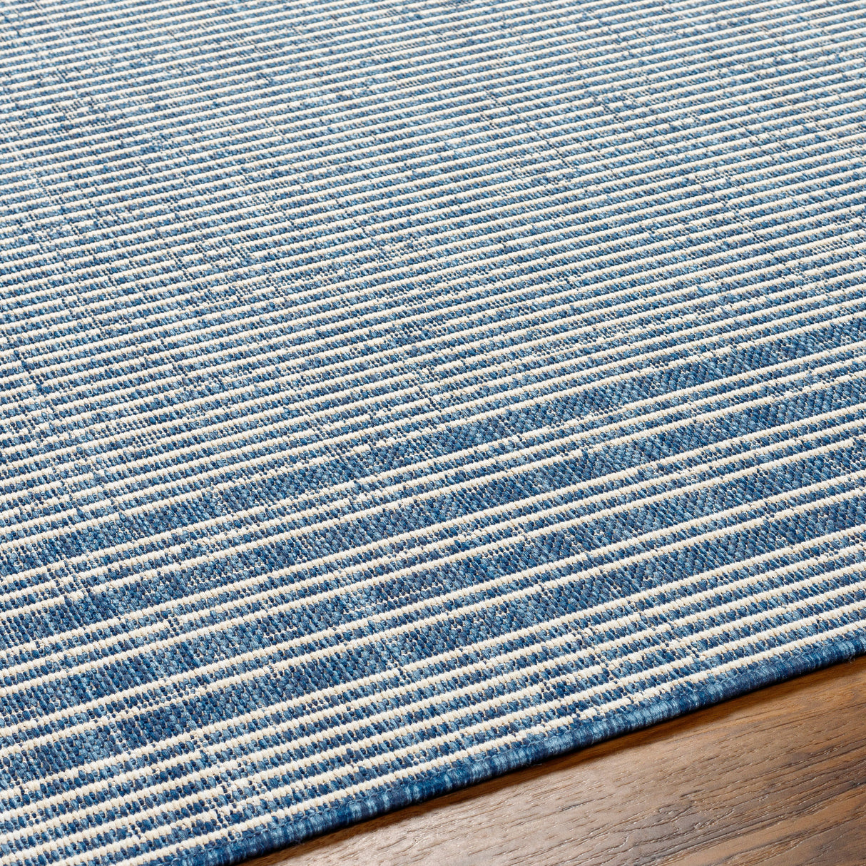 Surya Ravello Rvl-2375 Denim, Dark Blue, Ivory, Light Beige Rug.