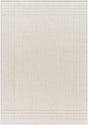 Surya Ravello Rvl-2376 Light Gray, Charcoal, Ivory, Light Beige Rug.