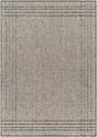 Surya Ravello Rvl-2377 Light Gray, Black, Ivory, Light Beige Rug.