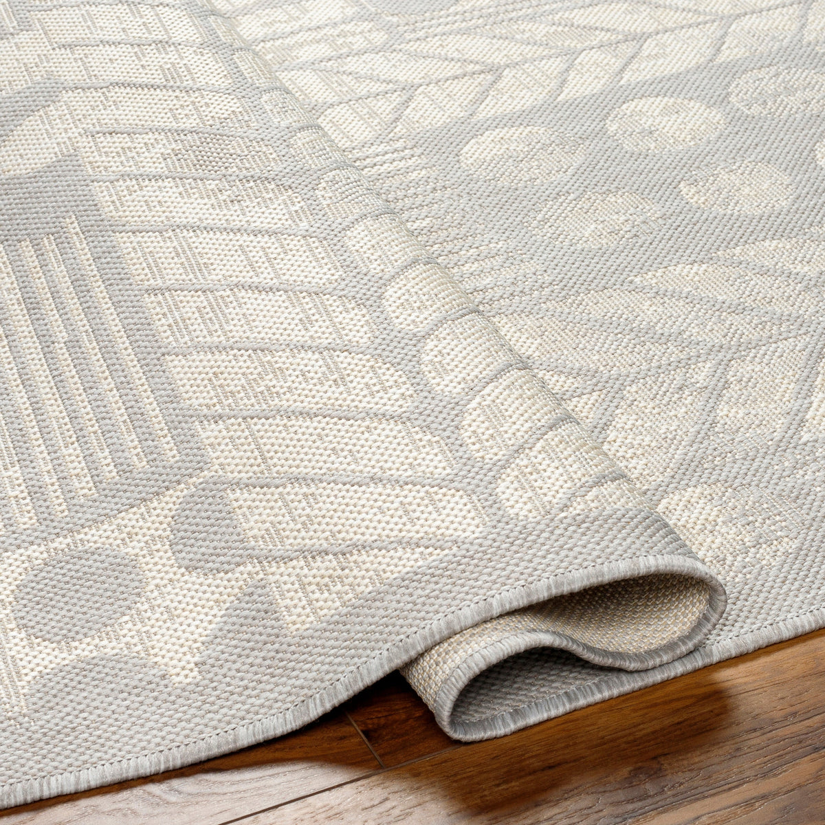 Surya Ravello Rvl-2378 Ivory, Light Beige, Light Gray, Charcoal Rug.