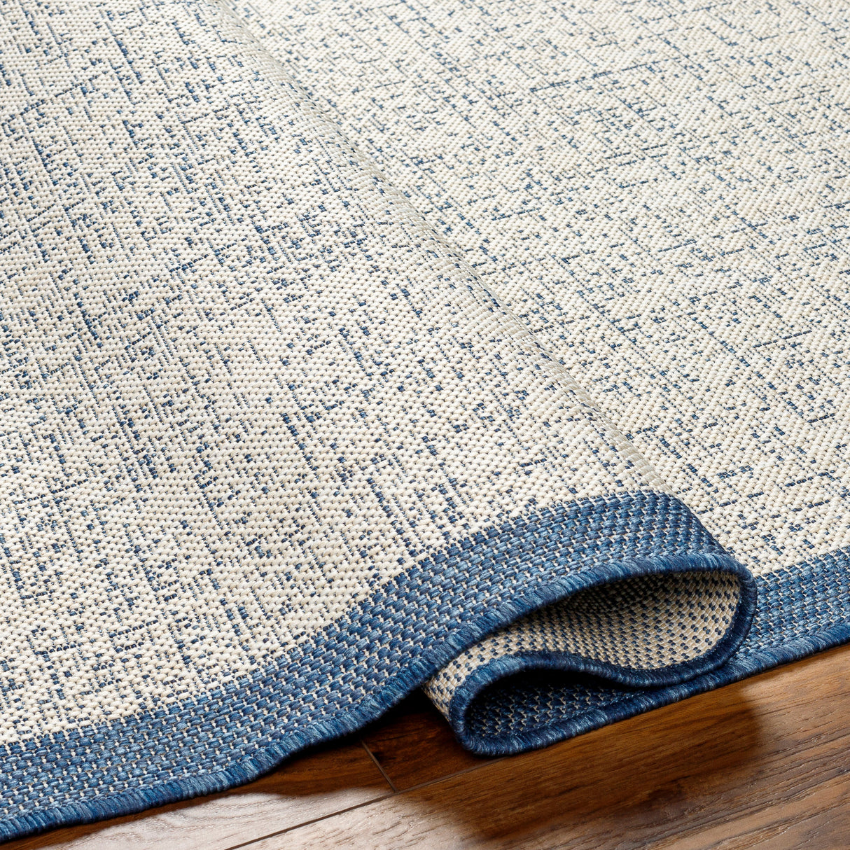 Surya Ravello Rvl-2379 Denim, Dark Blue, Ivory, Light Beige Rug.
