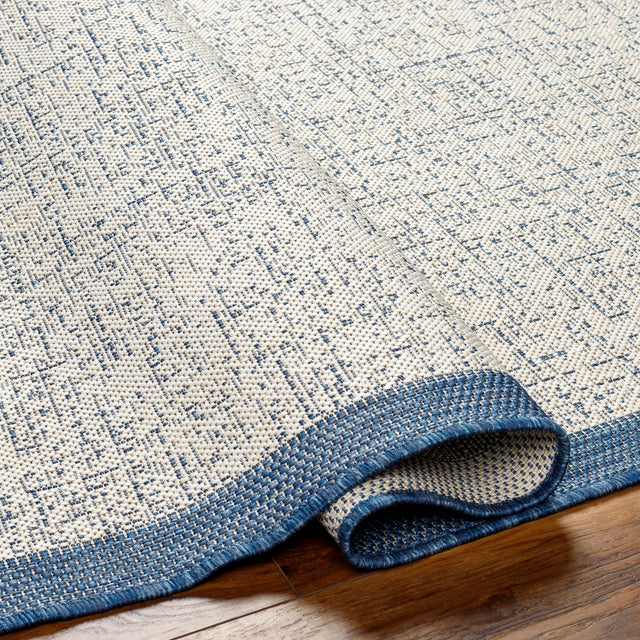 Surya Ravello Rvl-2379 Denim, Dark Blue, Ivory, Light Beige Rug.