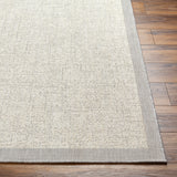 Surya Ravello Rvl-2380 Light Gray, Charcoal, Ivory, Light Beige Rug.