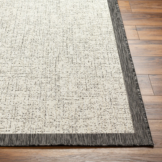 Surya Ravello Rvl-2381 Light Gray, Black, Ivory, Light Beige Rug.