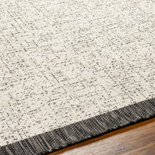 Surya Ravello Rvl-2381 Light Gray, Black, Ivory, Light Beige Rug.