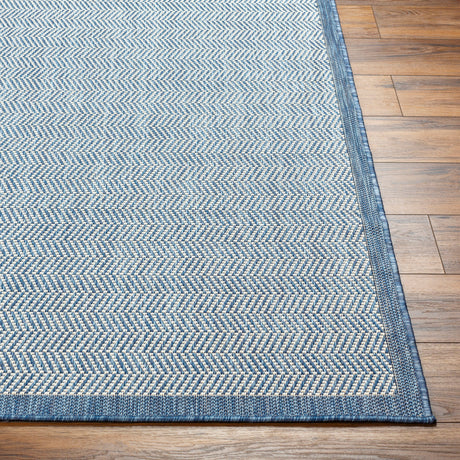 Surya Ravello Rvl-2382 Denim, Dark Blue, Ivory, Light Beige Rug.