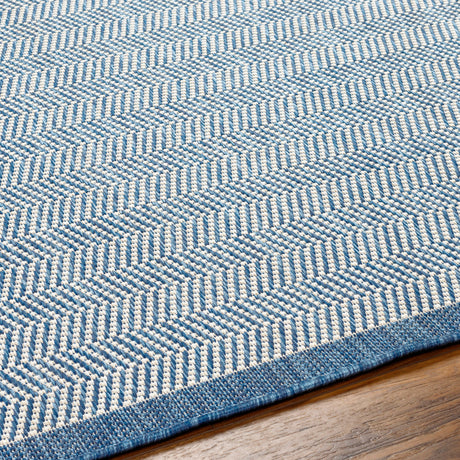 Surya Ravello Rvl-2382 Denim, Dark Blue, Ivory, Light Beige Rug.