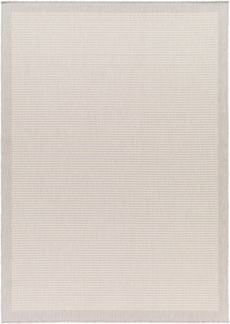 Surya Ravello Rvl-2386 Light Gray, Charcoal, Ivory, Light Beige Rug.