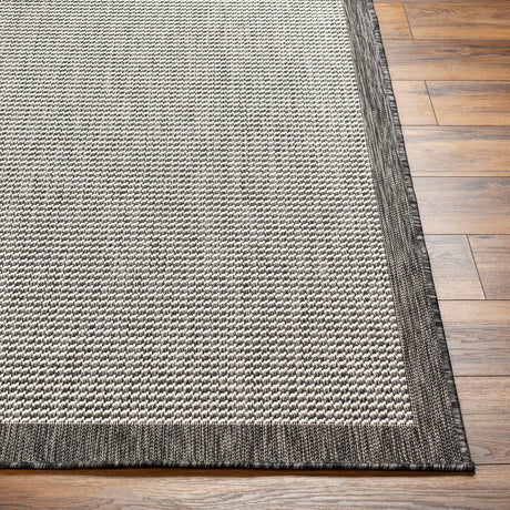 Surya Ravello Rvl-2387 Light Gray, Black, Ivory, Light Beige Rug.