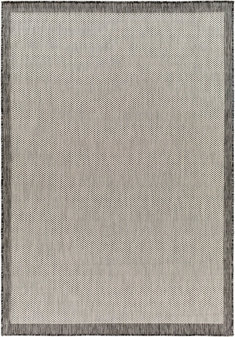 Surya Ravello Rvl-2391 Light Gray, Black, Ivory, Light Beige Rug.