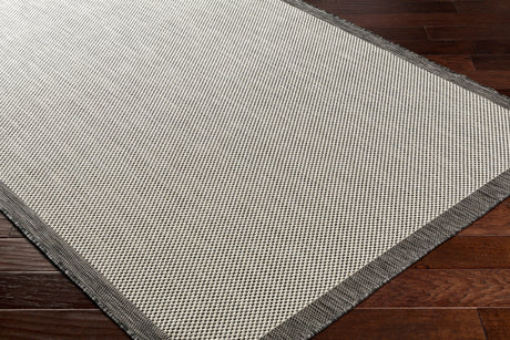 Surya Ravello Rvl-2391 Light Gray, Black, Ivory, Light Beige Rug.