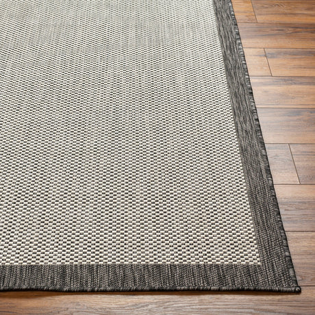 Surya Ravello Rvl-2391 Light Gray, Black, Ivory, Light Beige Rug.