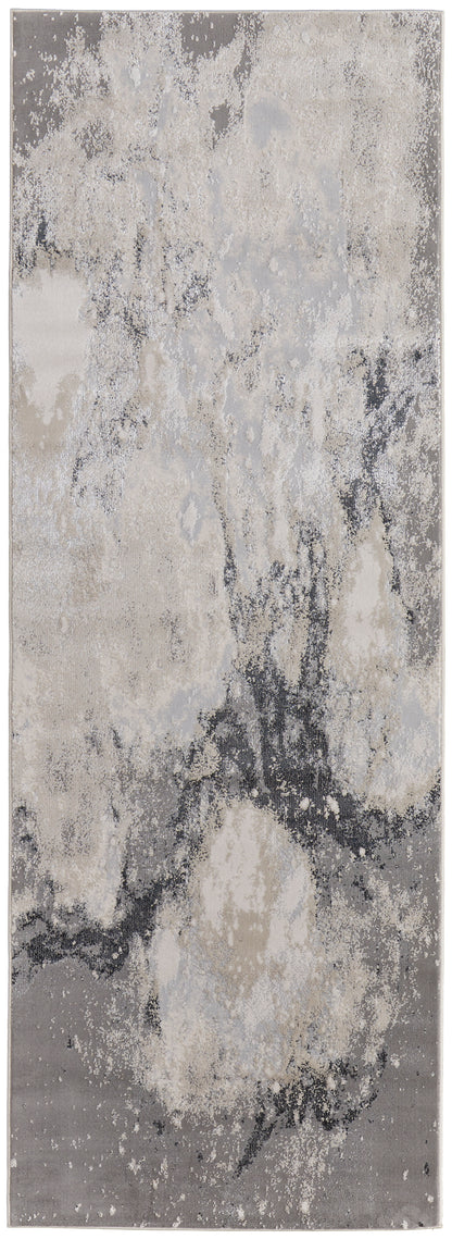 Feizy Astra Ara39L3F Gray/Ivory Area Rug