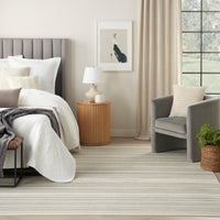 Nourison Grafix Grf41 Ivory Grey Area Rug