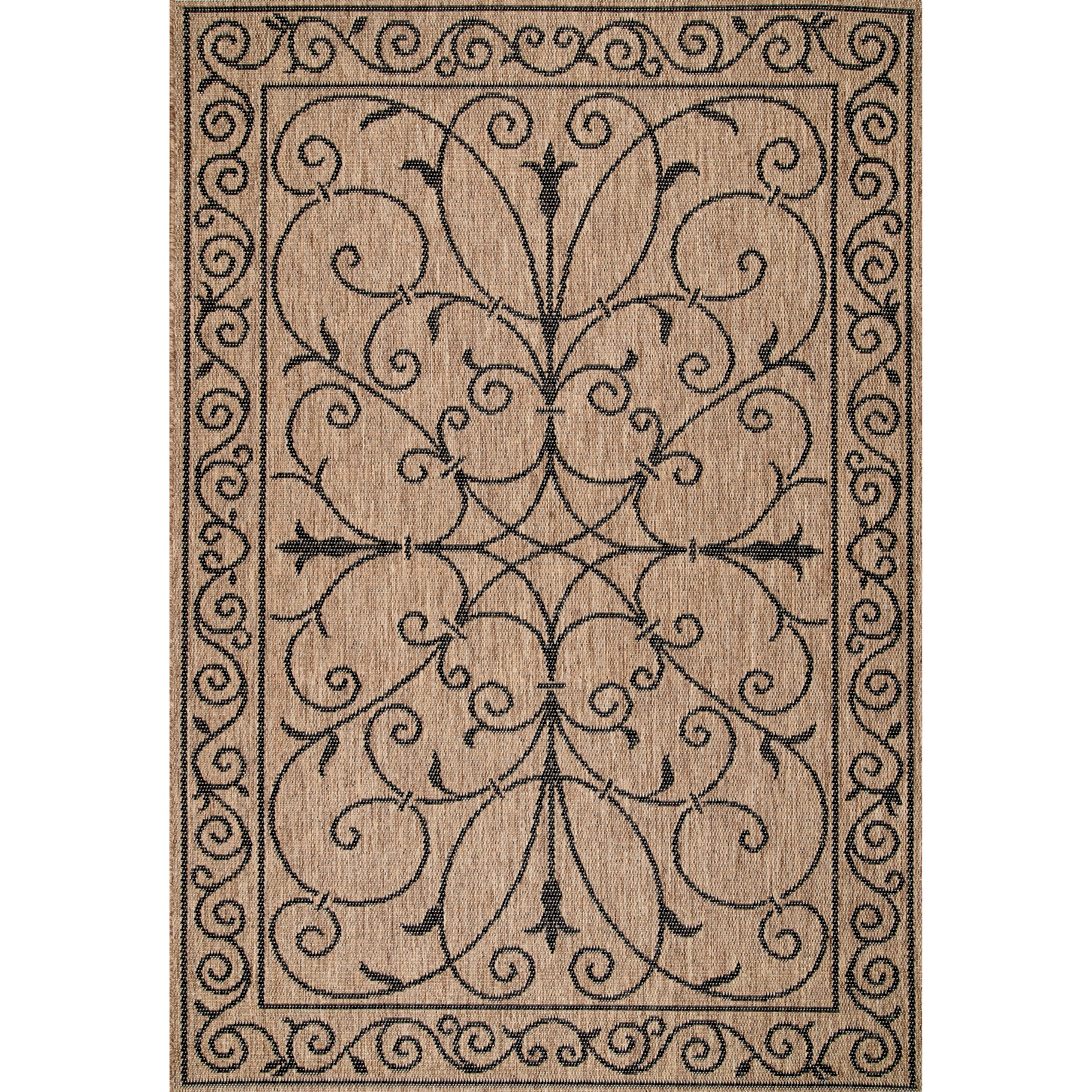 Nuloom Kathleen Owdn03B Brown Area Rug