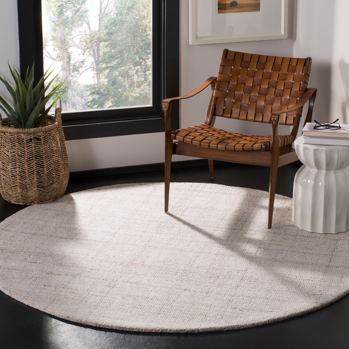 Safavieh Abstract Abt141D Ivory/Beige Rug.