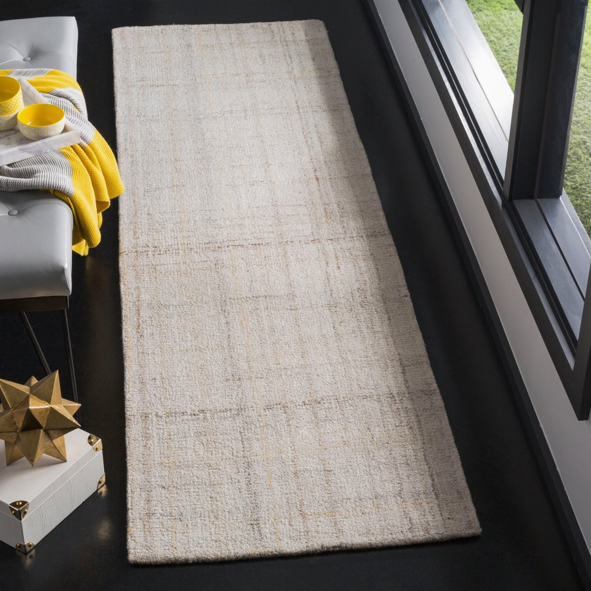 Safavieh Abstract Abt141D Ivory/Beige Rug.